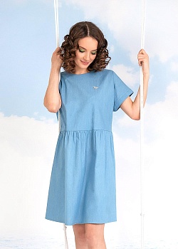 Платье с коротким рукавом для женщин Clever 174005