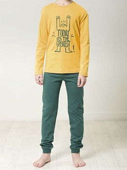 Пижама джемпер + брюки для мальчиков Pelican 173307