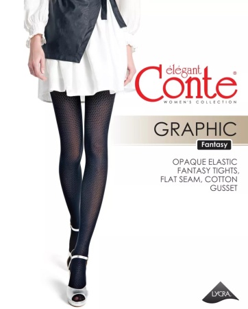 177098 Колготки Conte GRAPHIC