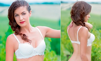 Бюстгальтер balconet для женщин Rosa Selvatica 146356