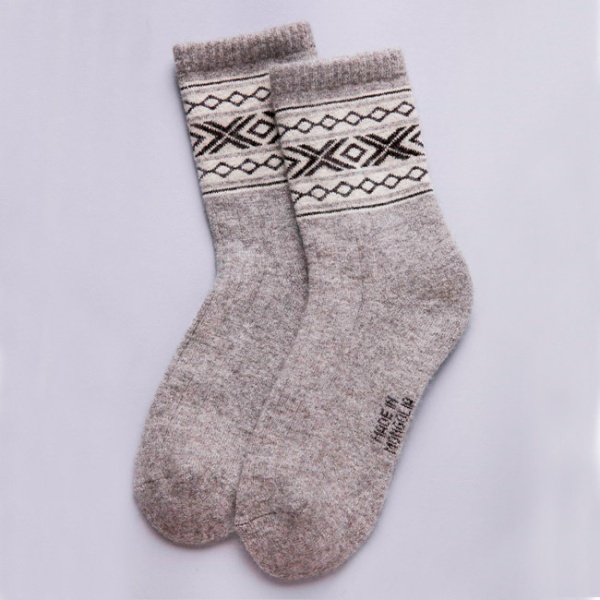 159806 Носки из 100% монгольской шерсти 01106