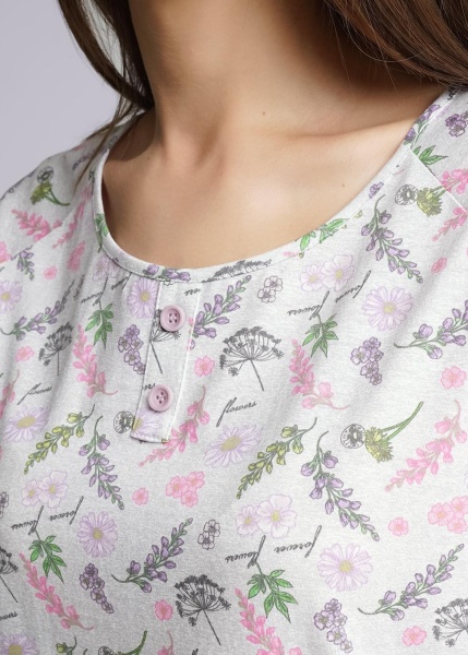 176609 Сорочка женская CLE LS13-968/1 (1)