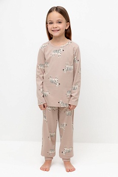 Пижама джемпер + брюки для девочек CROCKID 179308