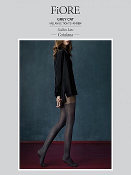 Колготки Fiore GREY CAT 40 144025