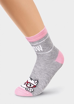 Носки цветные для девочек Clever 171259