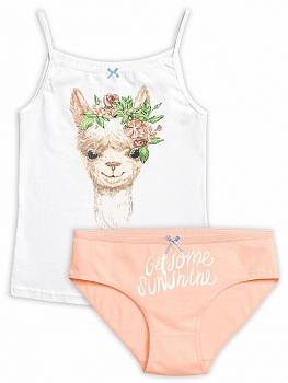 Комплект белья майка + трусы для девочек Pelican 162077