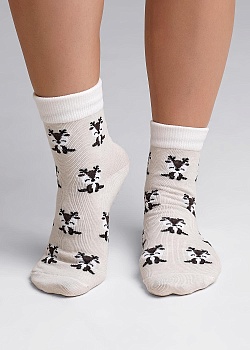 Носки цветные Новый год для женщин Clever 177061