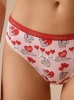 177264 Трусы женские INDEFINI LUF3474 (2)