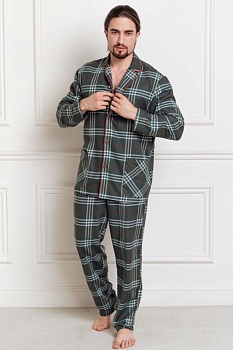 Пижама рубашка + брюки для мужчин Almando Melado 179592