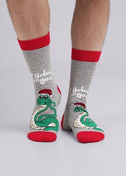 Носки цветные Новый год для мужчин Clever 179056