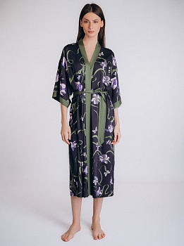 Халат длинный для женщин Indefini 184953