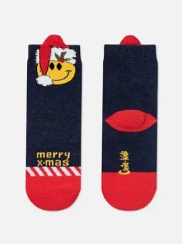 Носки цветные Новый год для девочек и мальчиков CONTE-KIDS 176955