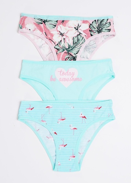 172187 Трусы дев.(набор) CLE GC5405 3 шт