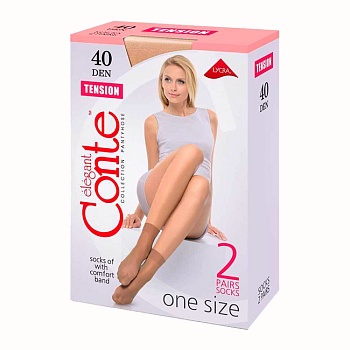 Носки женские Conte TENSION 40 (2 пары) 125745