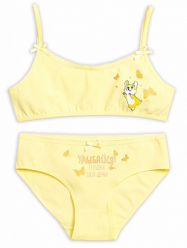 Комплект белья топ + трусы для девочек Pelican 162080