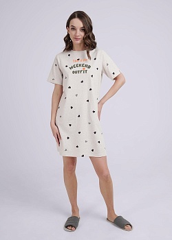 Платье с коротким рукавом для женщин Clever 178798