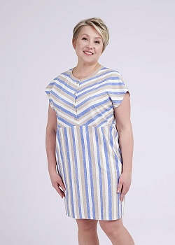 Платье с коротким рукавом для женщин Clever 178787