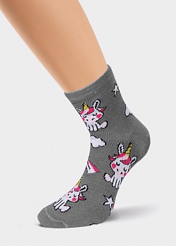 Носки цветные для девочек Clever 167259