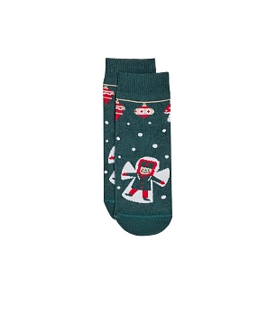 Носки цветные Новый год для девочек и мальчиков CONTE-KIDS 185424