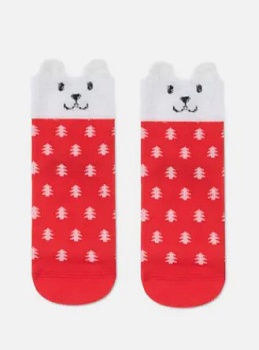 Носки цветные Новый год для девочек и мальчиков CONTE-KIDS 172635