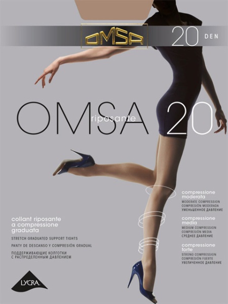 144883 Колготки OMSA Omsa 20 XXL