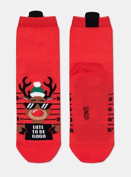 Носки цветные Новый год для женщин CONTE ELEGANT 176963