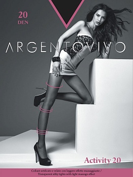 Колготки классика с шортиками для женщин Argentovivo 136515