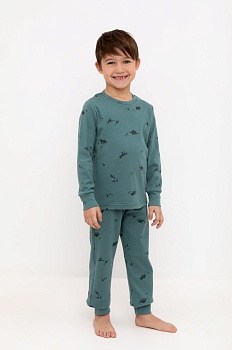 Пижама джемпер + брюки для мальчиков CROCKID 172950