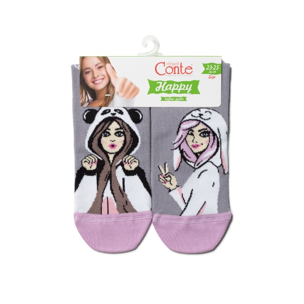166202 Носки женские CN HAPPY 227169 (2)