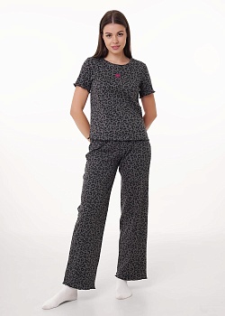 Пижама футболка + брюки для женщин Clever 185004