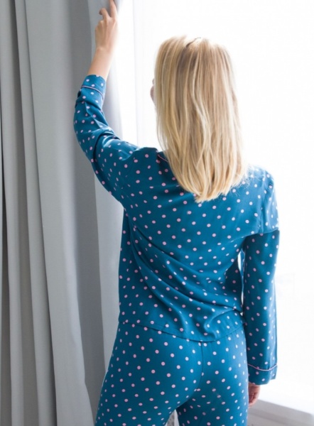 172872 Пижама (ДЛ.рукав+брюки) INDEFINI TCC2247 (1)