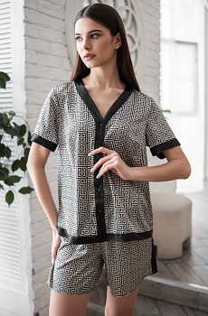 Комплект рубашка + шорты для женщин Mia-Аmore 178069