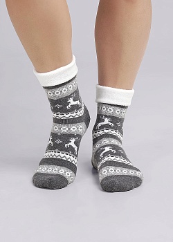 Носки цветные Новый год для женщин Clever 179054