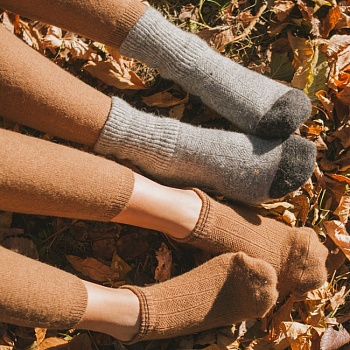 Носки теплые для женщин и мужчин Монголка 154657