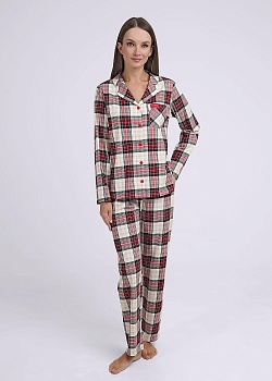 Пижама джемпер + брюки Новый год для женщин Clever 179131