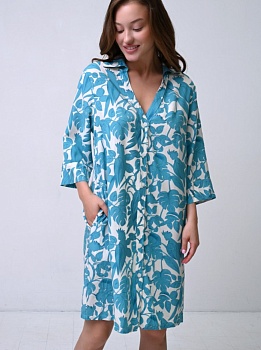 Сорочка с коротким рукавом для женщин Indefini 178602