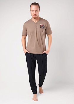Комплект одежды футболка + брюки для мужчин Clever 185613