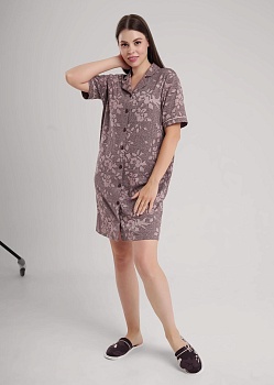 Платье с коротким рукавом для женщин Clever 185027