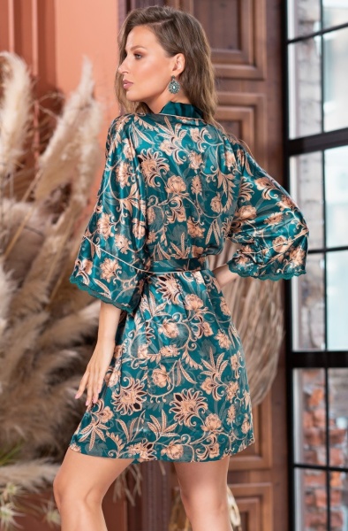 177145 Халат Mia 3783 Emerald (1)