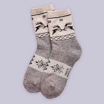 Носки теплые для женщин и мужчин Монголка 154655