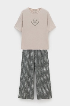 Пижама футболка + брюки для женщин Very Neat 184635