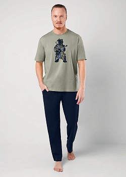 Комплект одежды футболка + брюки для мужчин Clever 185824
