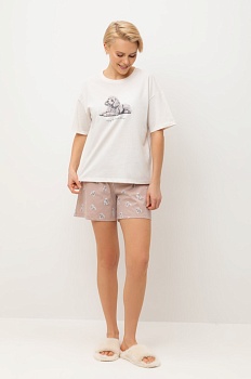 Пижама футболка + шорты для женщин Very Neat 185014