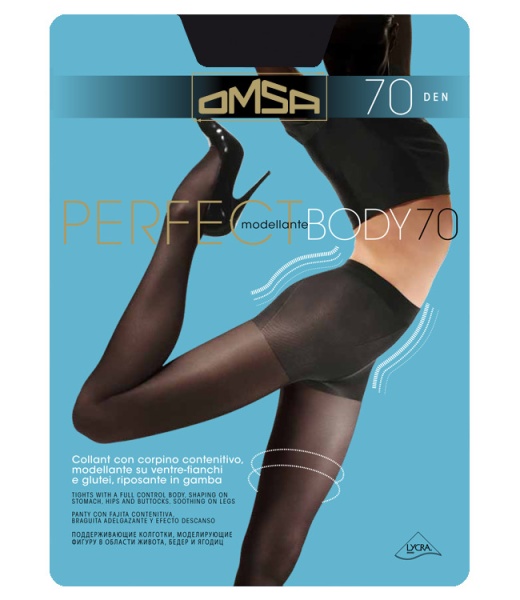 121514 колготки OMSA PERFECT BODY 70