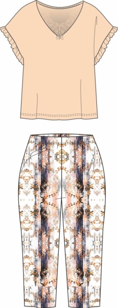 176620 Пижама жен. Almando Melado 3710W-80087.1S-431