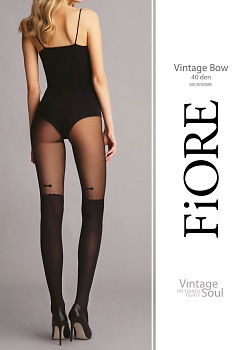 Колготки Fiore VINTAGE BOW 40 den 162125