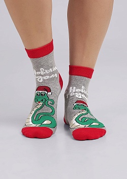 Носки цветные Новый год для женщин Clever 179065