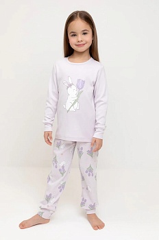 Пижама джемпер + брюки для девочек CROCKID 172496