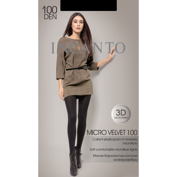 121075 колготки INC Micro Velvet 100