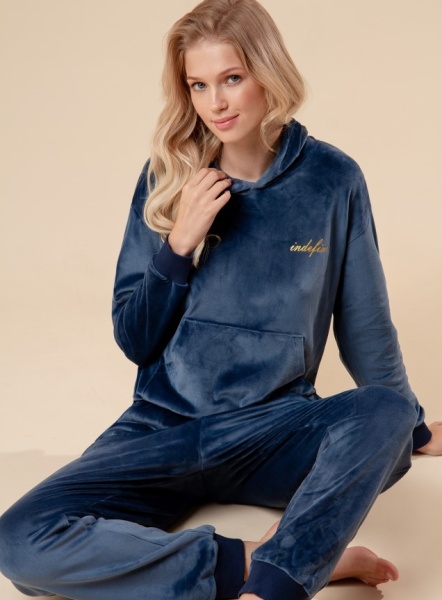 177474 Пижама (ДЛ.рукав+брюки) INDEFINI TCC3213 (2)